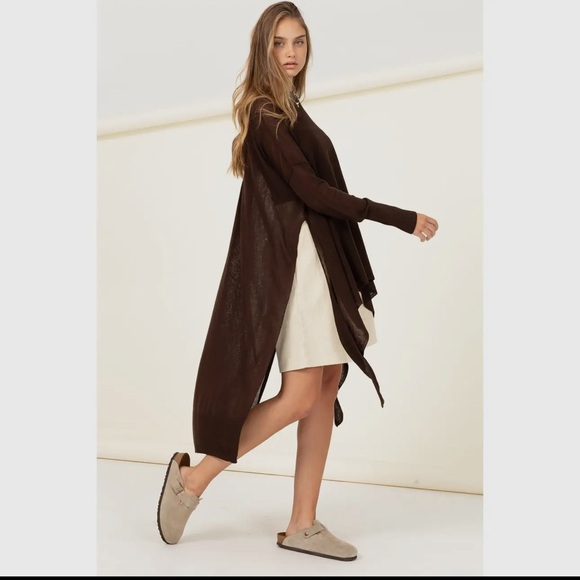 Boho Long sleeves High Low Tunic - Picture 2 of 4